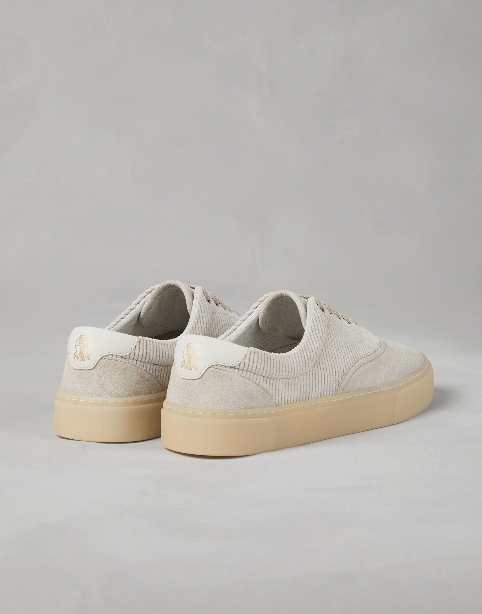 Brunello Cucinelli o1la1rc1a1025 Low-Top Sneakers in Beige Size US 9 / EU 42 - 2 Thumbnail