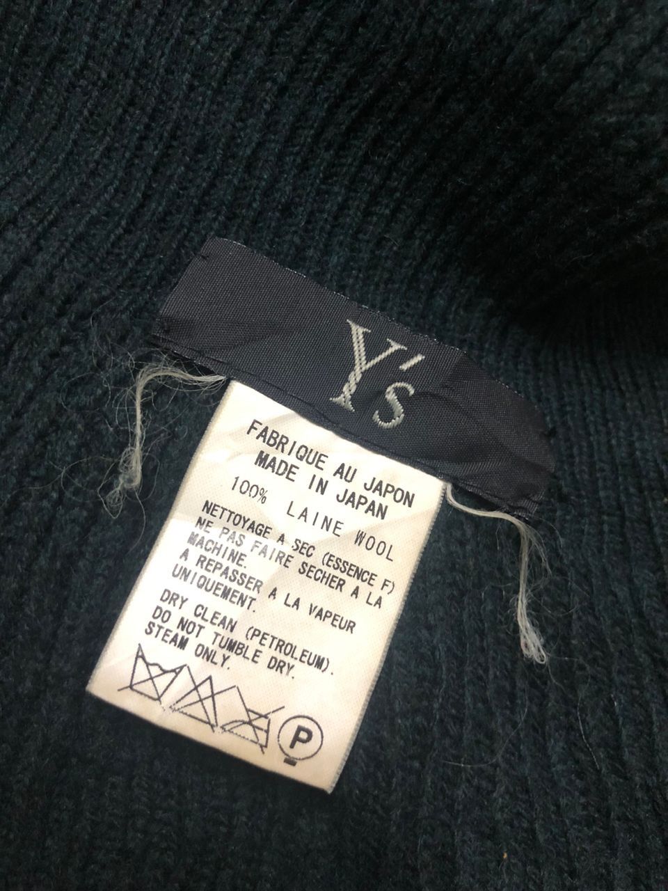 Yohji Yamamoto Y's Yohji Yamamoto Wool Knit Scarf Muffler Neckwear Size ONE SIZE - 8 Thumbnail