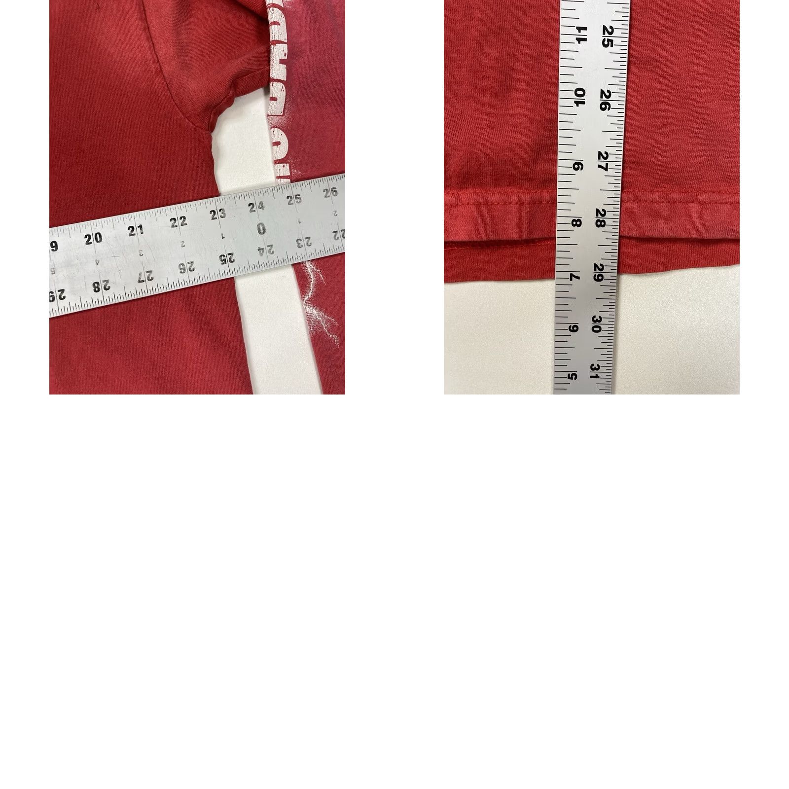 MCM VINTAGE Union Made Dade Hardening The System Thrashed T-shirt Men XL Red Long Sleeve Shirt XL Men Red Size US XL / EU 56 / 4 - 10 Thumbnail