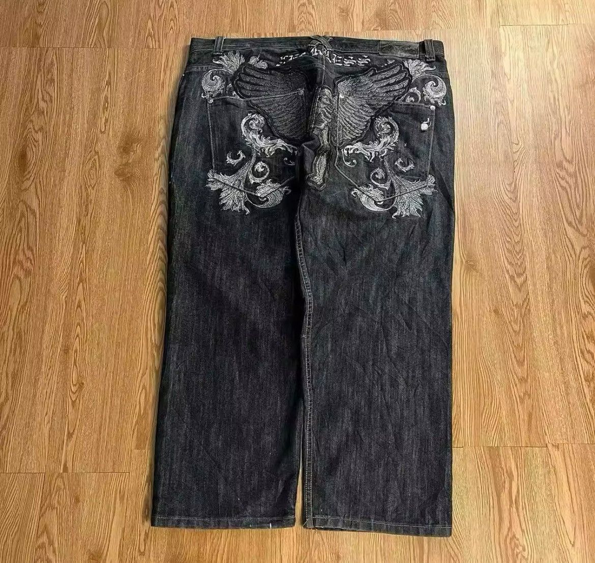 Other × Vintage Affliction Jeans Baggy Size US 40 / EU 56 - 2 Thumbnail
