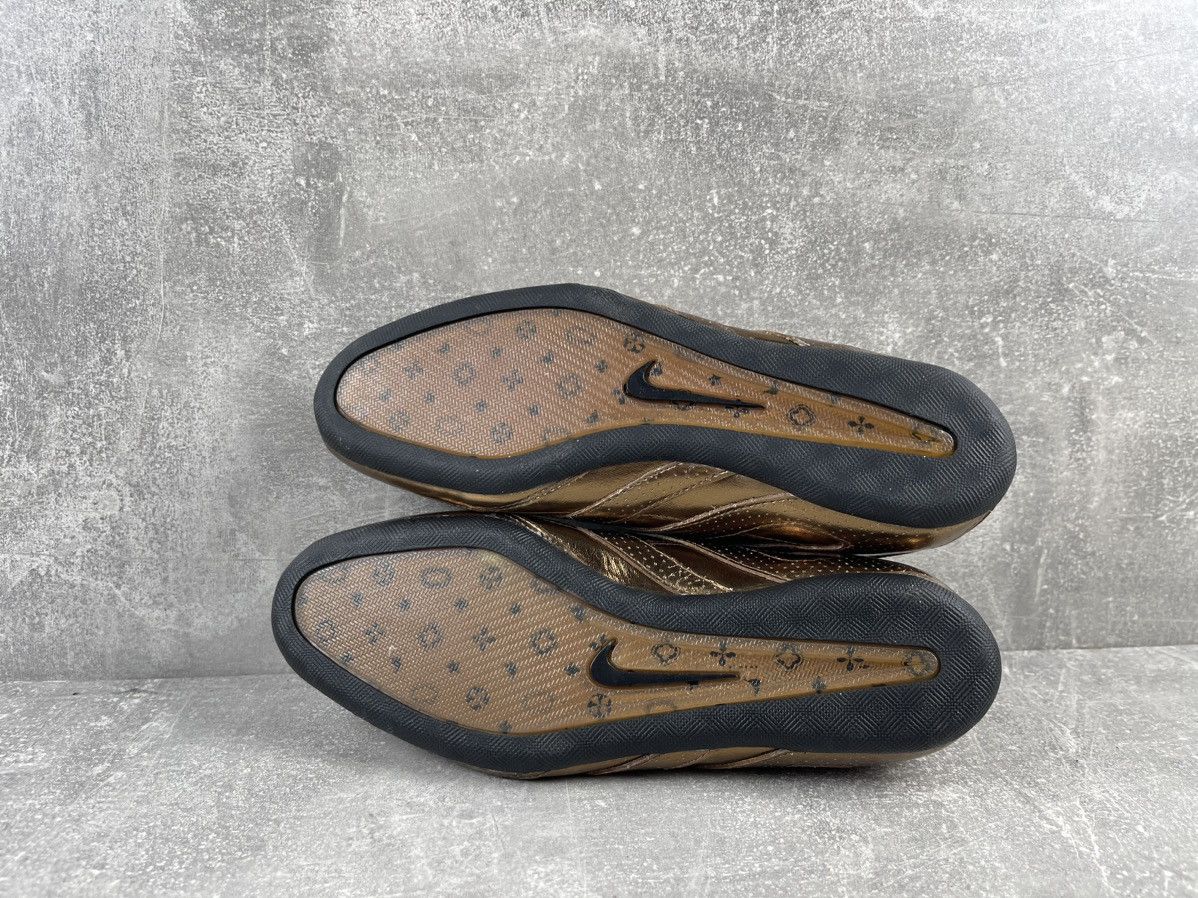 Nike × Vintage Nike NEW Gold ROUBAIX Leather Sneaker Shoes Size US 7.5 / IT 37.5 - 9 Thumbnail