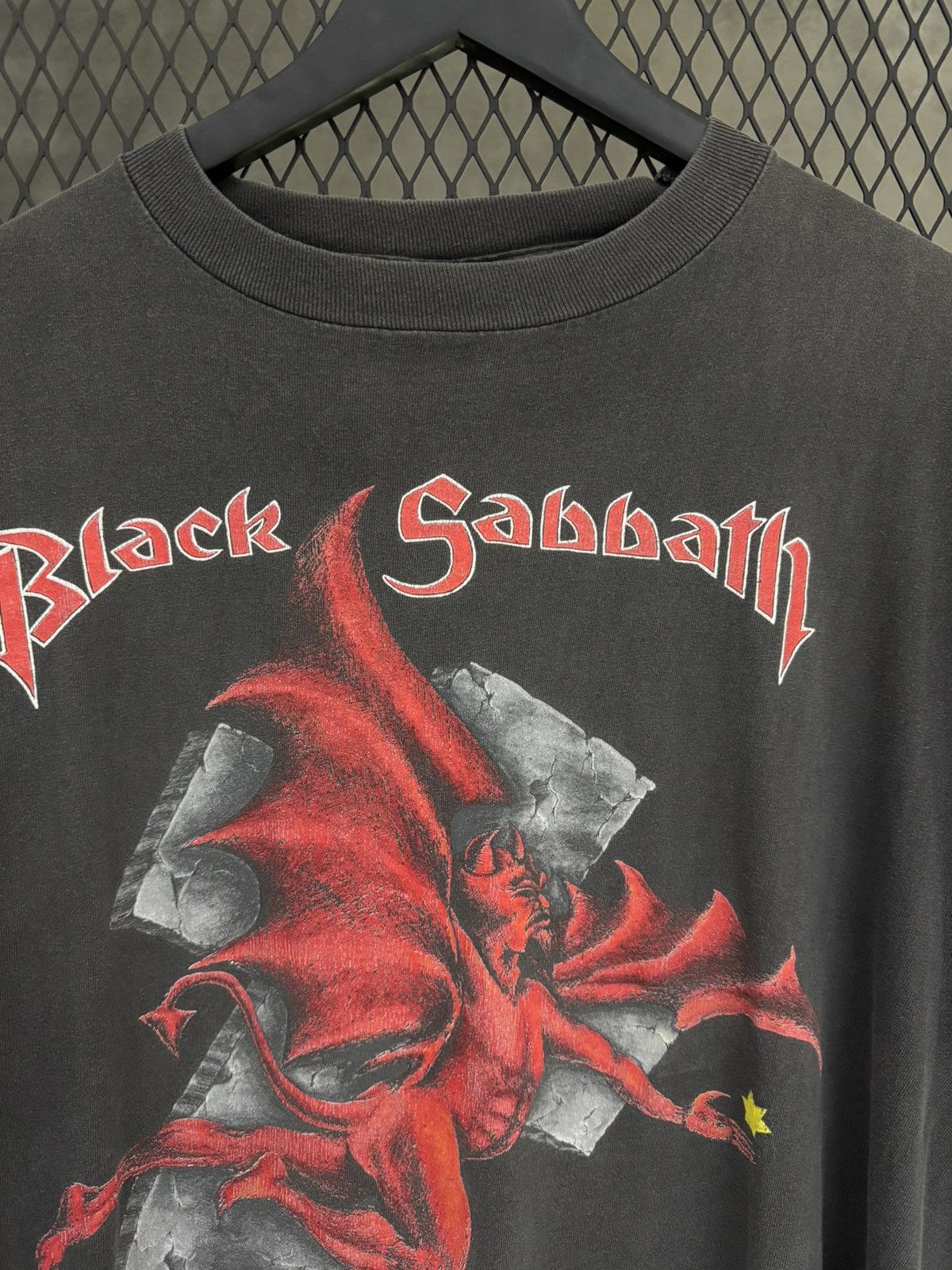 Ozzy Osbourne Vintage 1992 Black Sabbath Ozzy Osbourne Brockum Tee Size US XL / EU 56 / 4 - 2 Thumbnail
