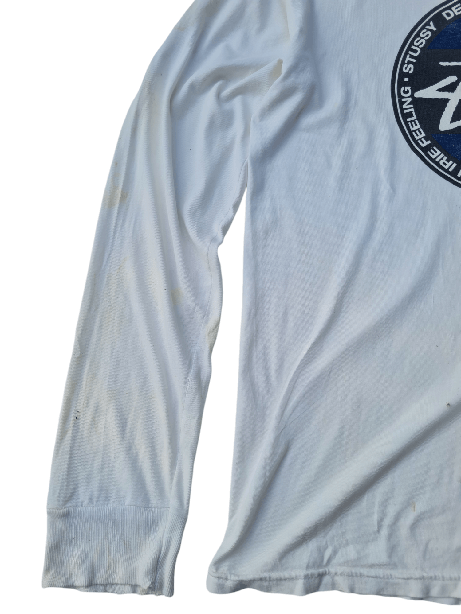 Stussy Vintage Stussy Long Sleeve Distressed Size US L / EU 52-54 / 3 - 6 Thumbnail