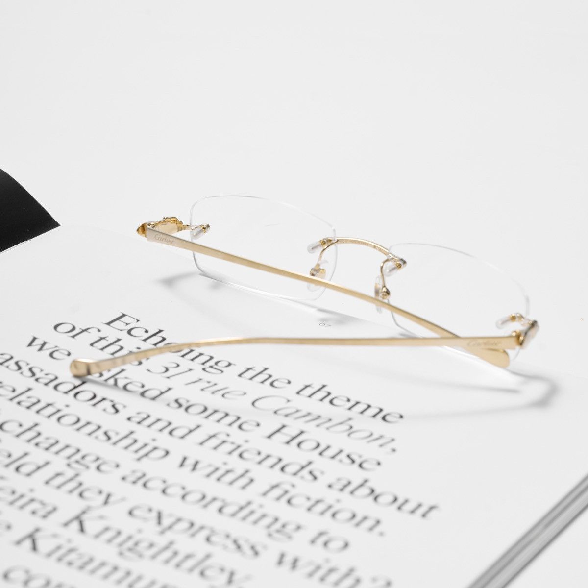 Cartier CARTIER CT0061O 002 GLASSES Size ONE SIZE - 6 Thumbnail