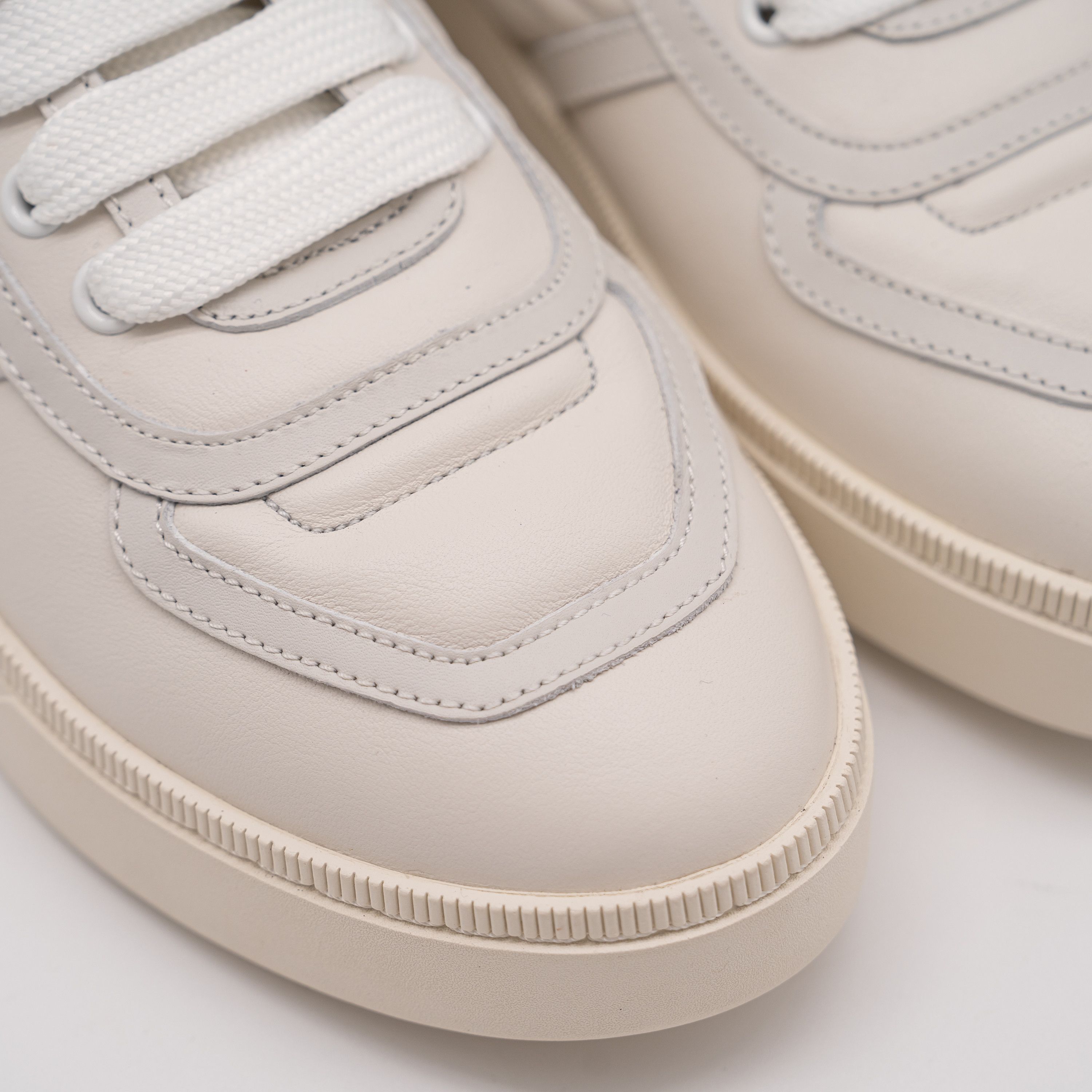 Bally 10.5 Bally Royce White Leather Sneakers Strap Size US 10.5 / IT 40.5 - 7 Thumbnail