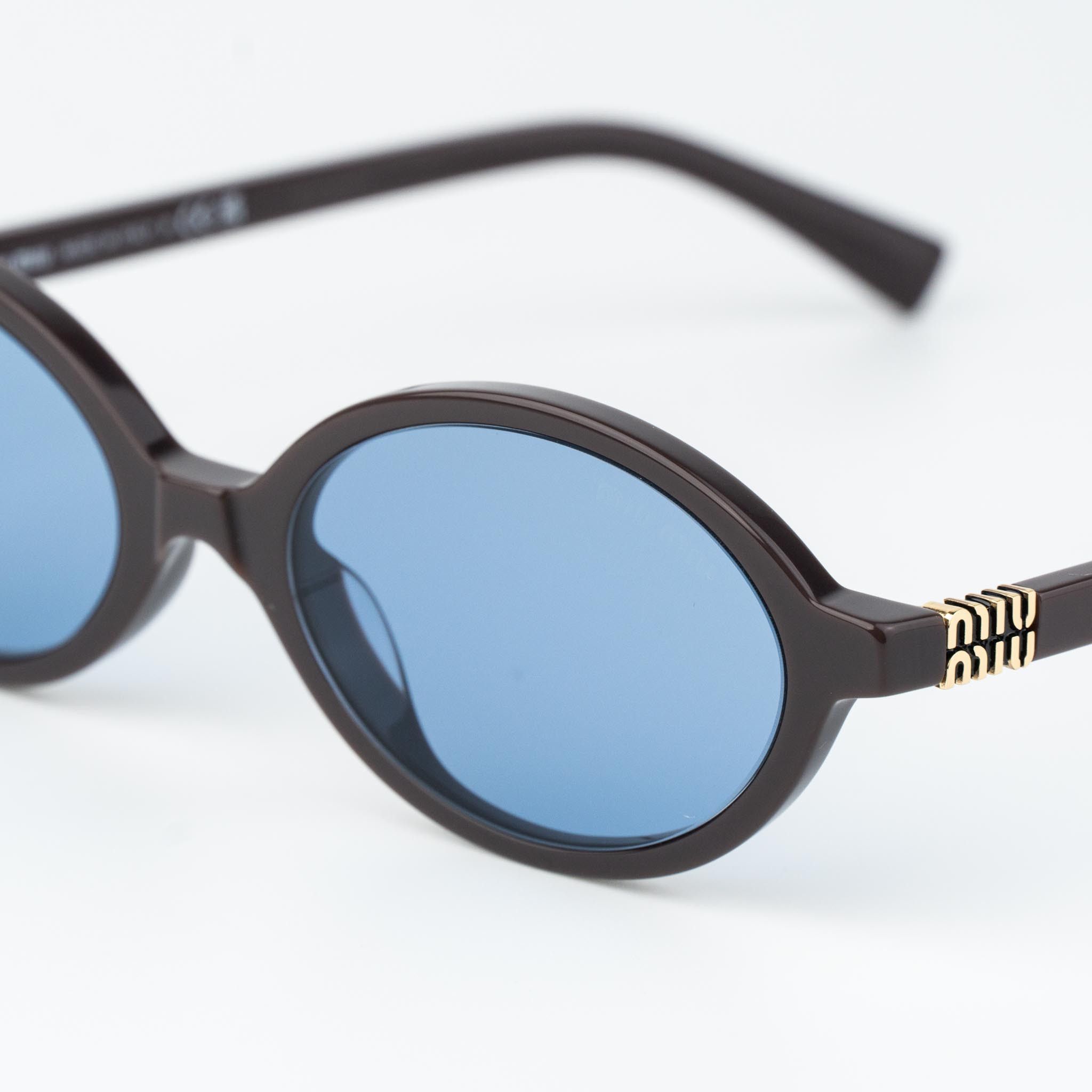 Miu Miu Miu Miu REGARD Women Sunglasses MU04ZS 22C60O NEW AUTHENTIC Size ONE SIZE - 5 Thumbnail