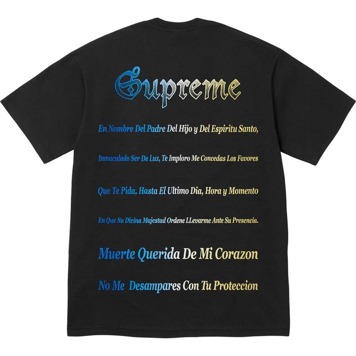 Supreme Supreme Grim Reaper Tee Black Size US M / EU 48-50 / 2 - 2 Thumbnail