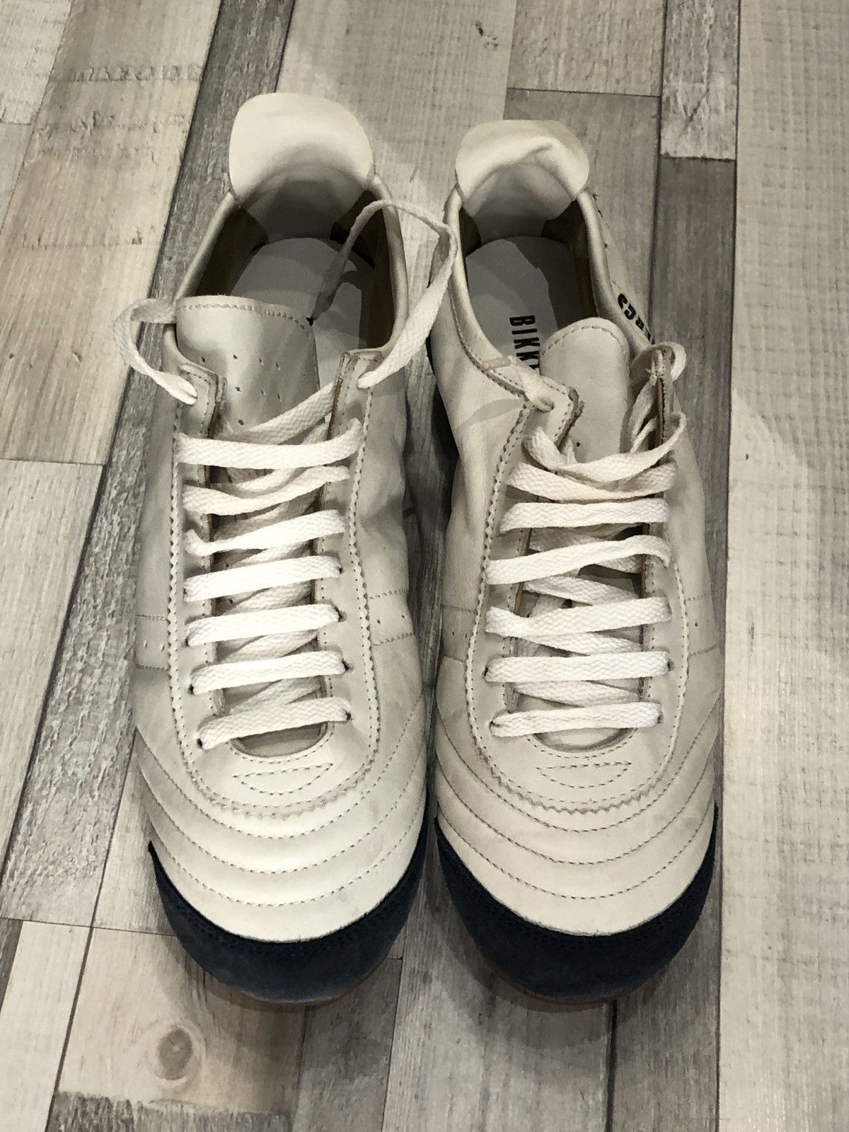 Dirk Bikkembergs Dirk Bikkembergs Leather Sneakers Size US 8 / EU 41 - 3 Thumbnail