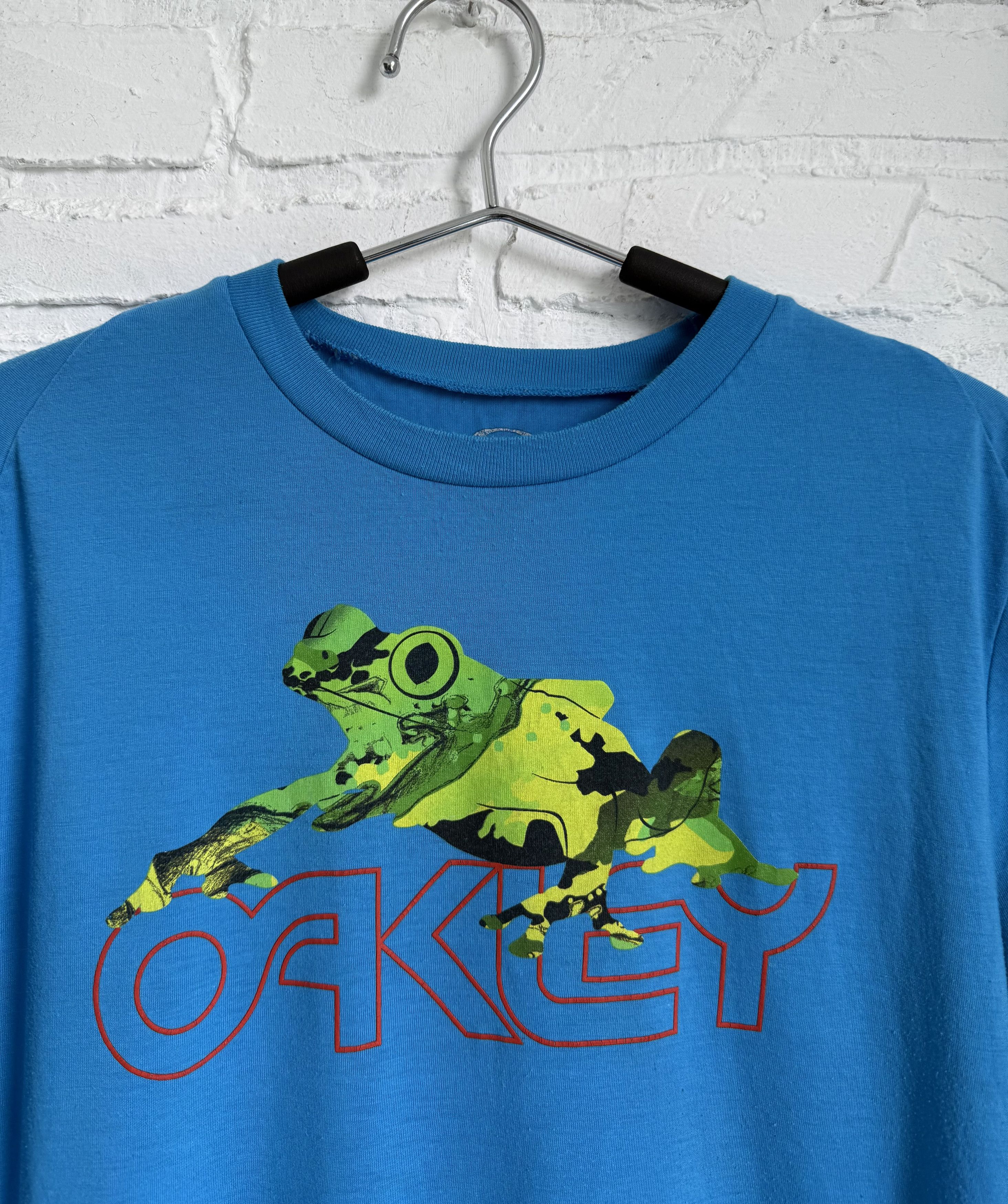Oakley × Vintage Oakley software frog logo t-shirt Size US M / EU 48-50 / 2 - 2 Thumbnail