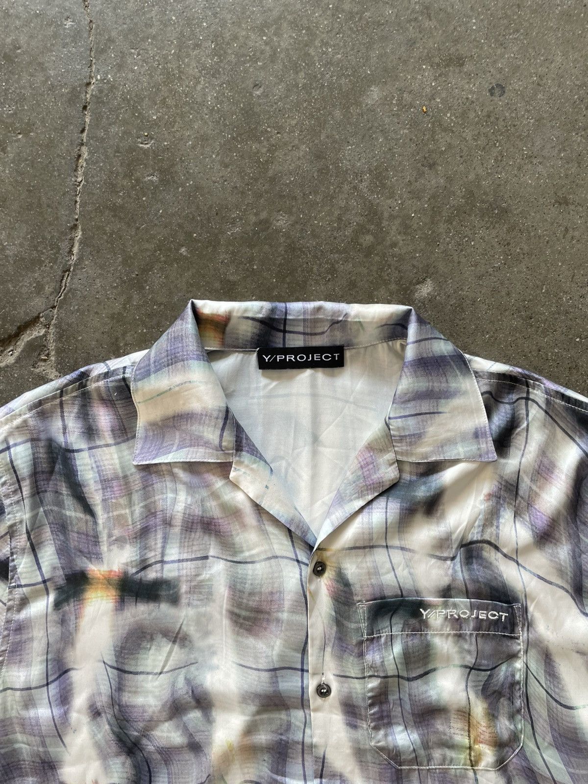 Y/Project Y/Project Sun Bleached Check Shirt Size US S / EU 44-46 / 1 - 2 Thumbnail