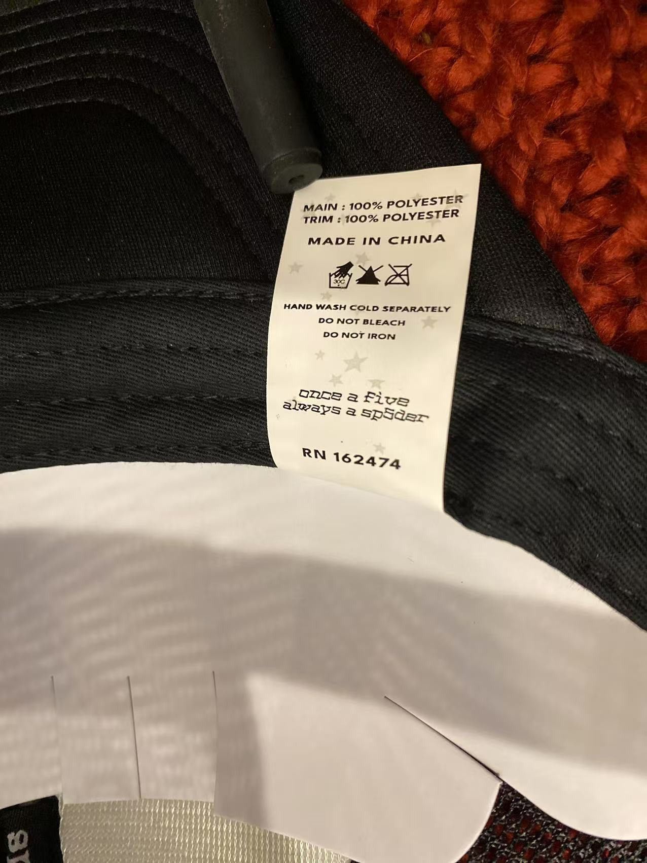 Sp5der SP5DER OG Web V2 Trucker Hat Size ONE SIZE - 5 Thumbnail
