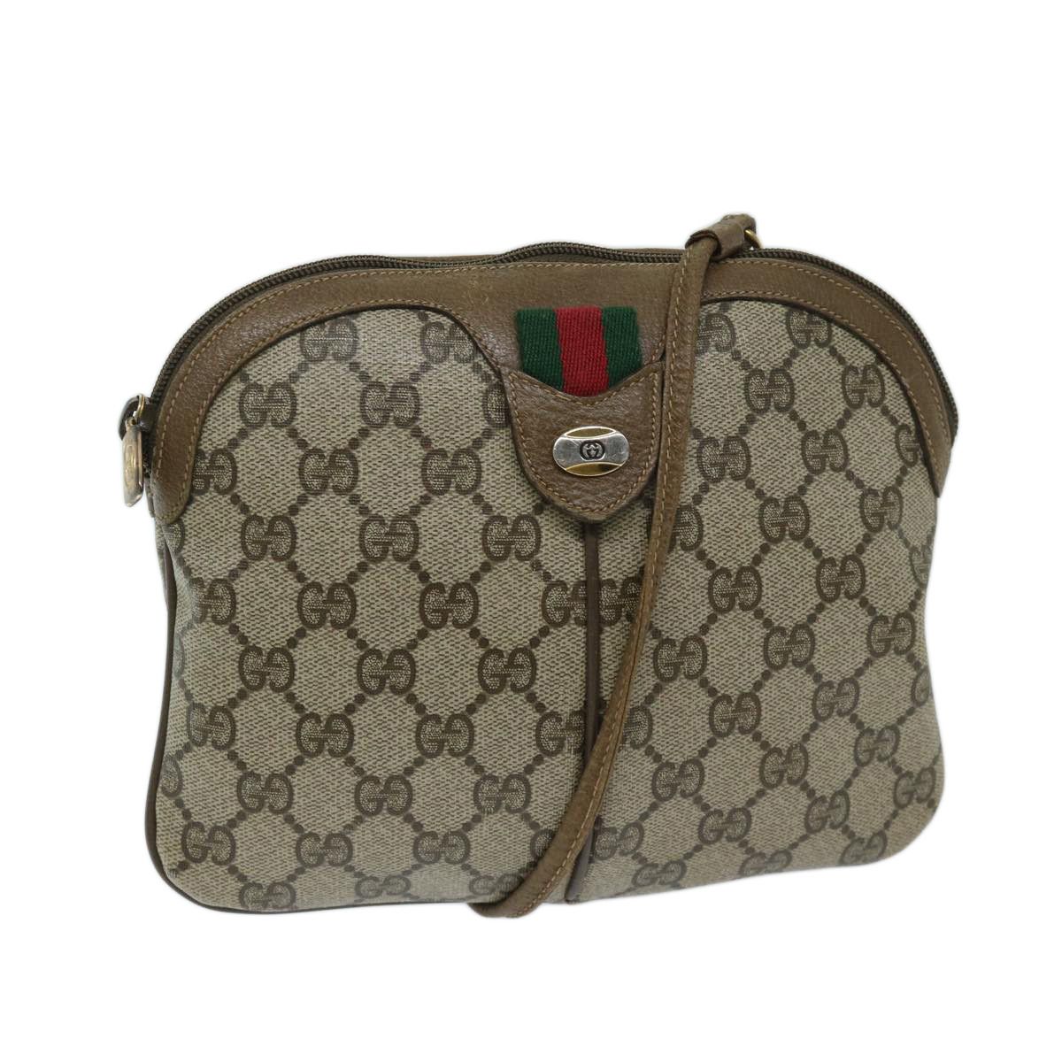 Gucci Gg Canvas Beige Canvas Shoulder Bag (Pre-Owned) Size ONE SIZE - 1 Thumbnail