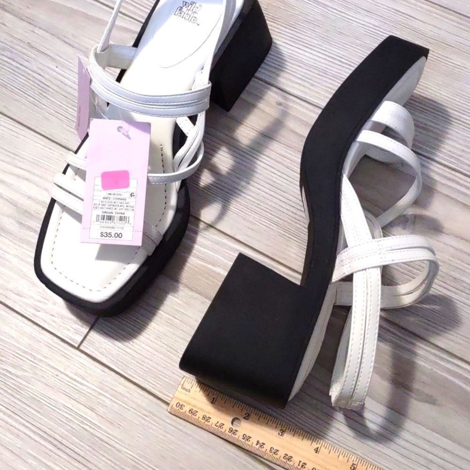 Other (71-3196) Womens Wild fable Sandals Sz 9 Size US 9 / IT 39 - 5 Thumbnail