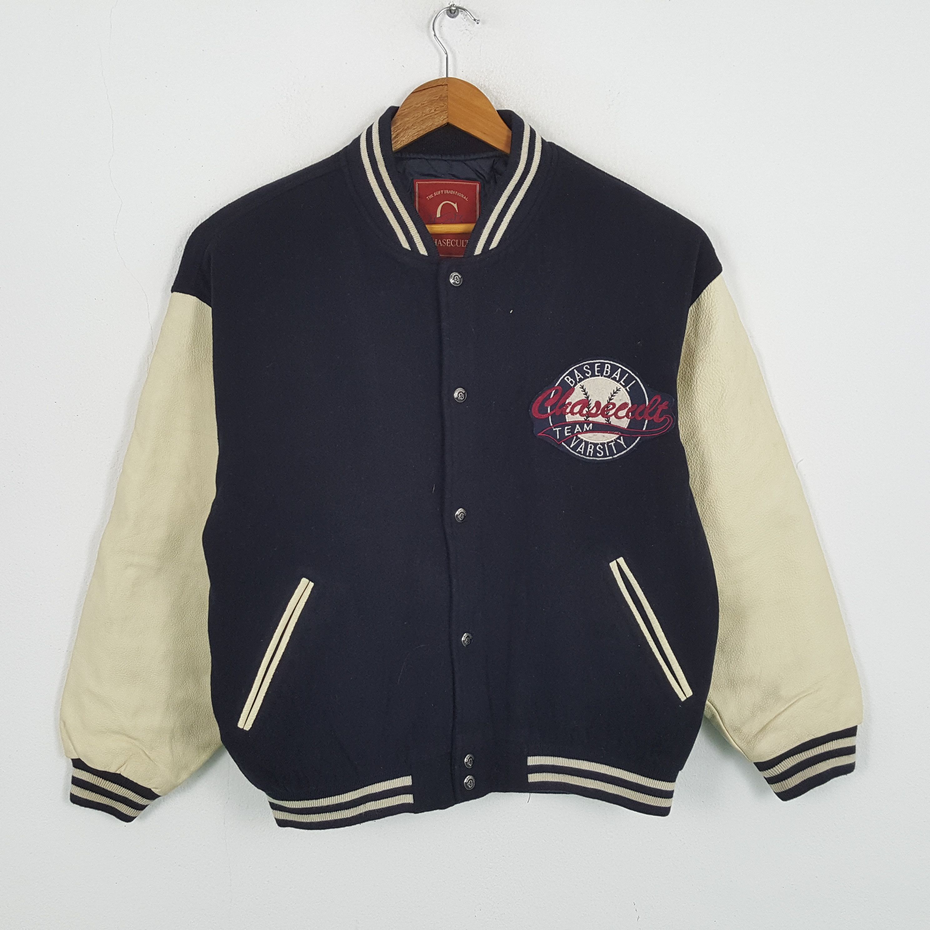 MLB × Vintage Vintage CHASECULT BASEBALL TEAM American Clab Varsity Jacket Size US XL / EU 56 / 4 - 3 Thumbnail