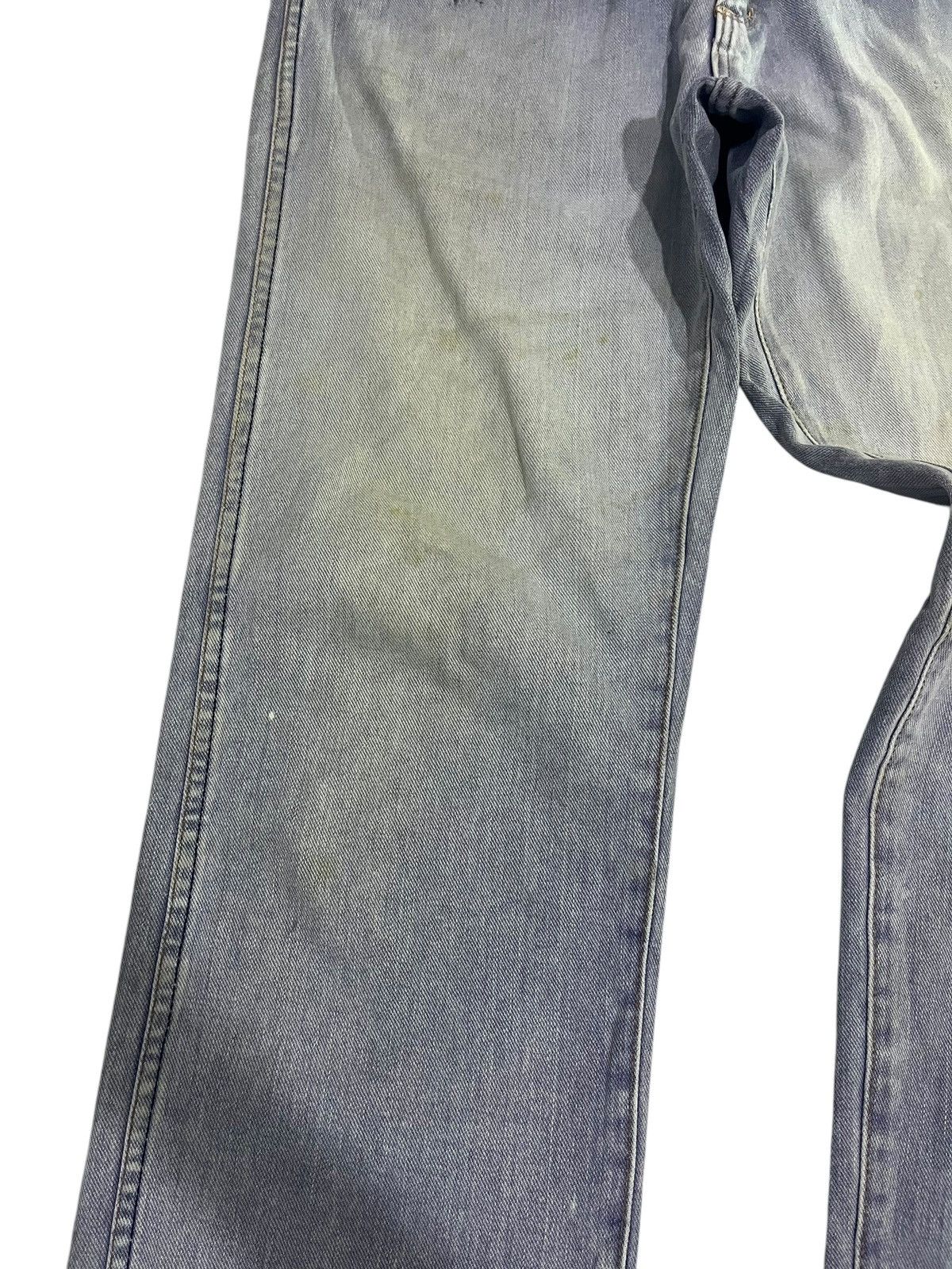 If Six Was Nine × Japanese Brand × Le Grande Bleu (L.G.B.) VINTAGE WRANGLER BLUE BELL WASHED BLUE DENIM Size US 30 / EU 46 - 3 Thumbnail