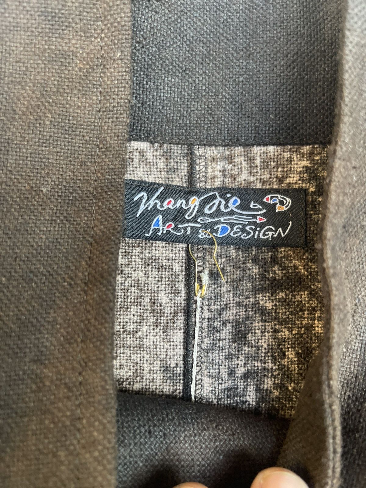Japanese Brand Mary Jie Abstract Art Coat – Japan Designer Piece Size M / US 6-8 / IT 42-44 - 3 Thumbnail
