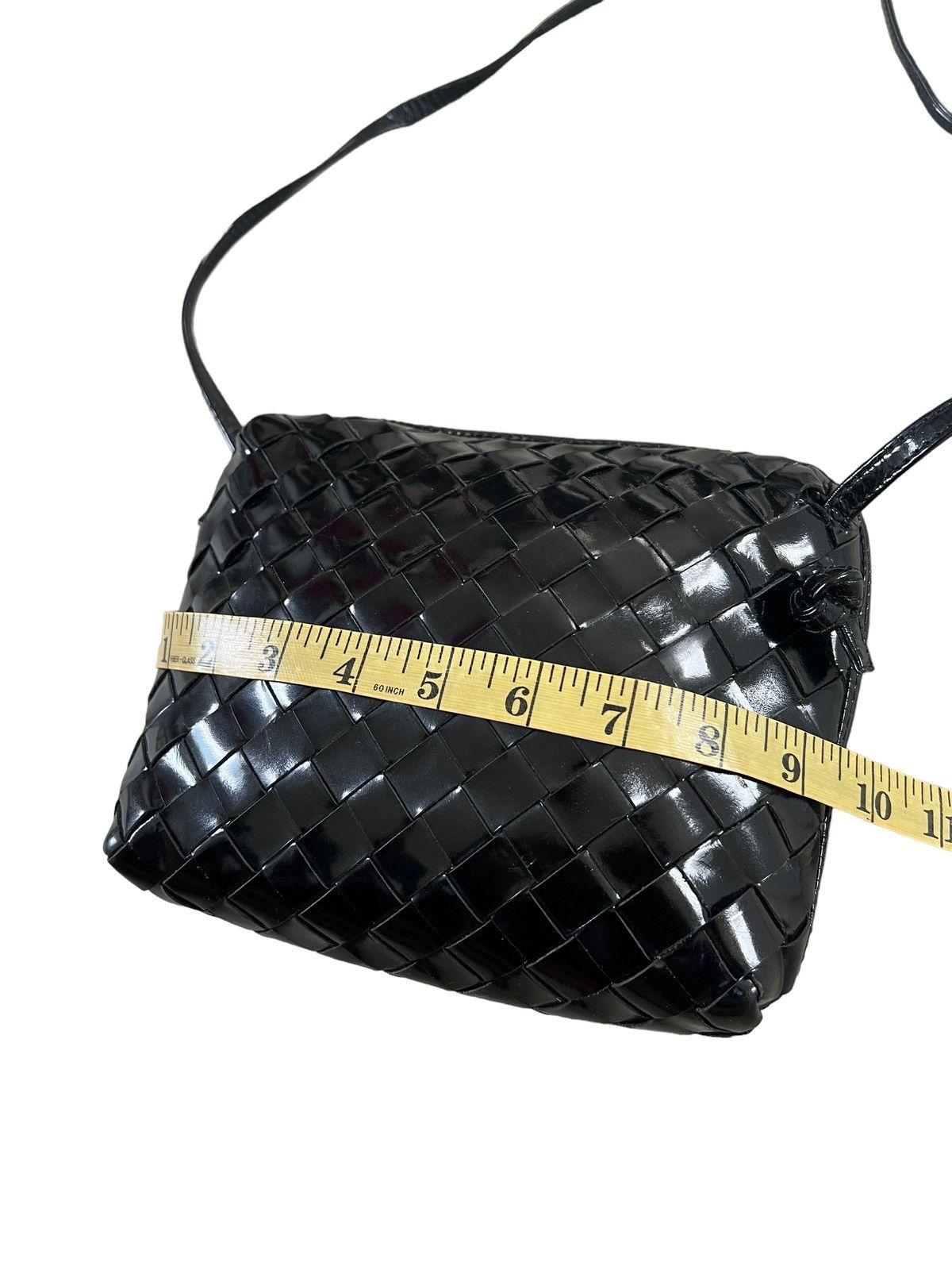 Bottega Veneta 1980s Bottega Veneta Intrecciato Leather Crossbody Bag Size ONE SIZE - 11 Thumbnail