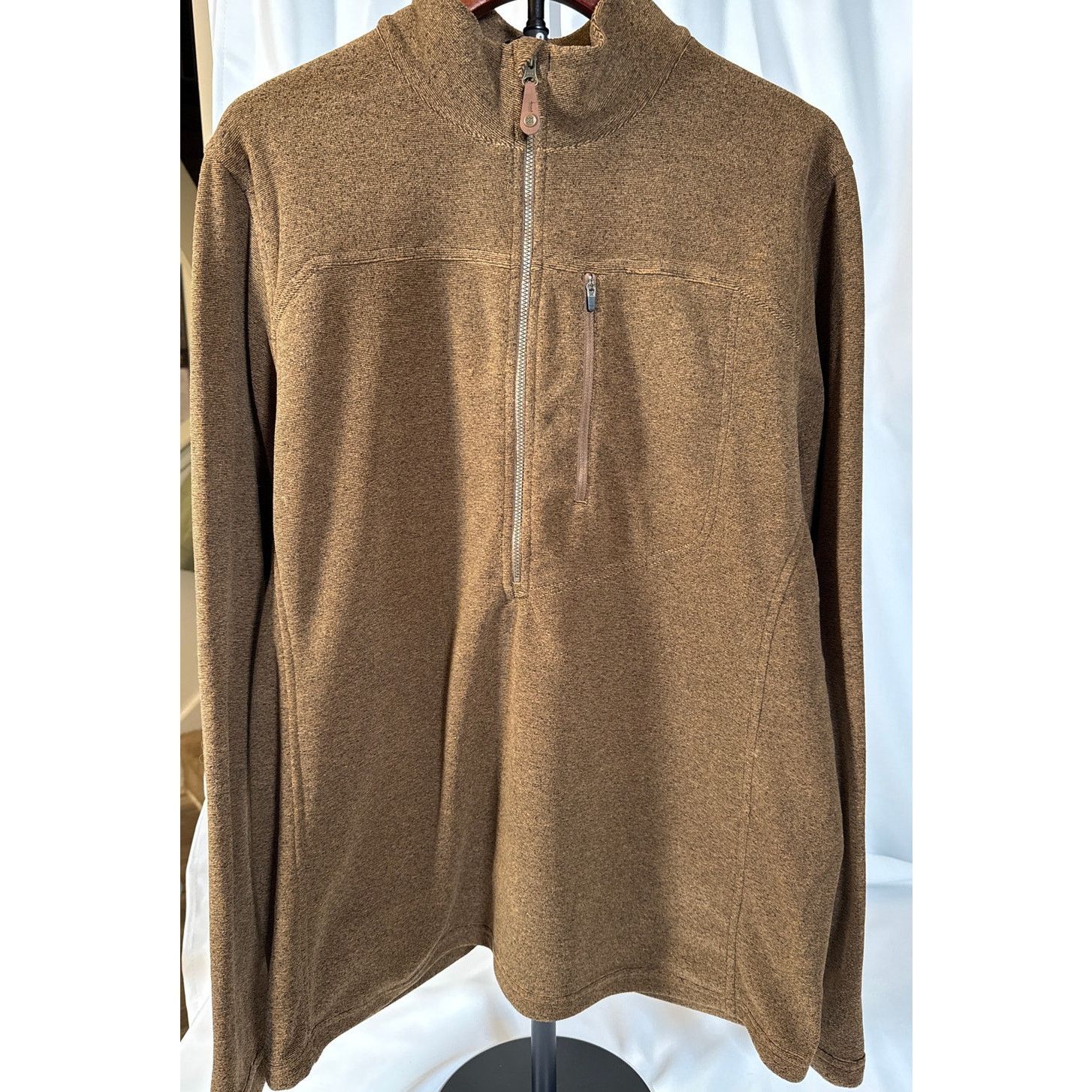 Other Sherpa Adventure Gea 3/4 Zip Fleece Hiking Jacket Brown Size US XL / EU 56 / 4 - 2 Thumbnail