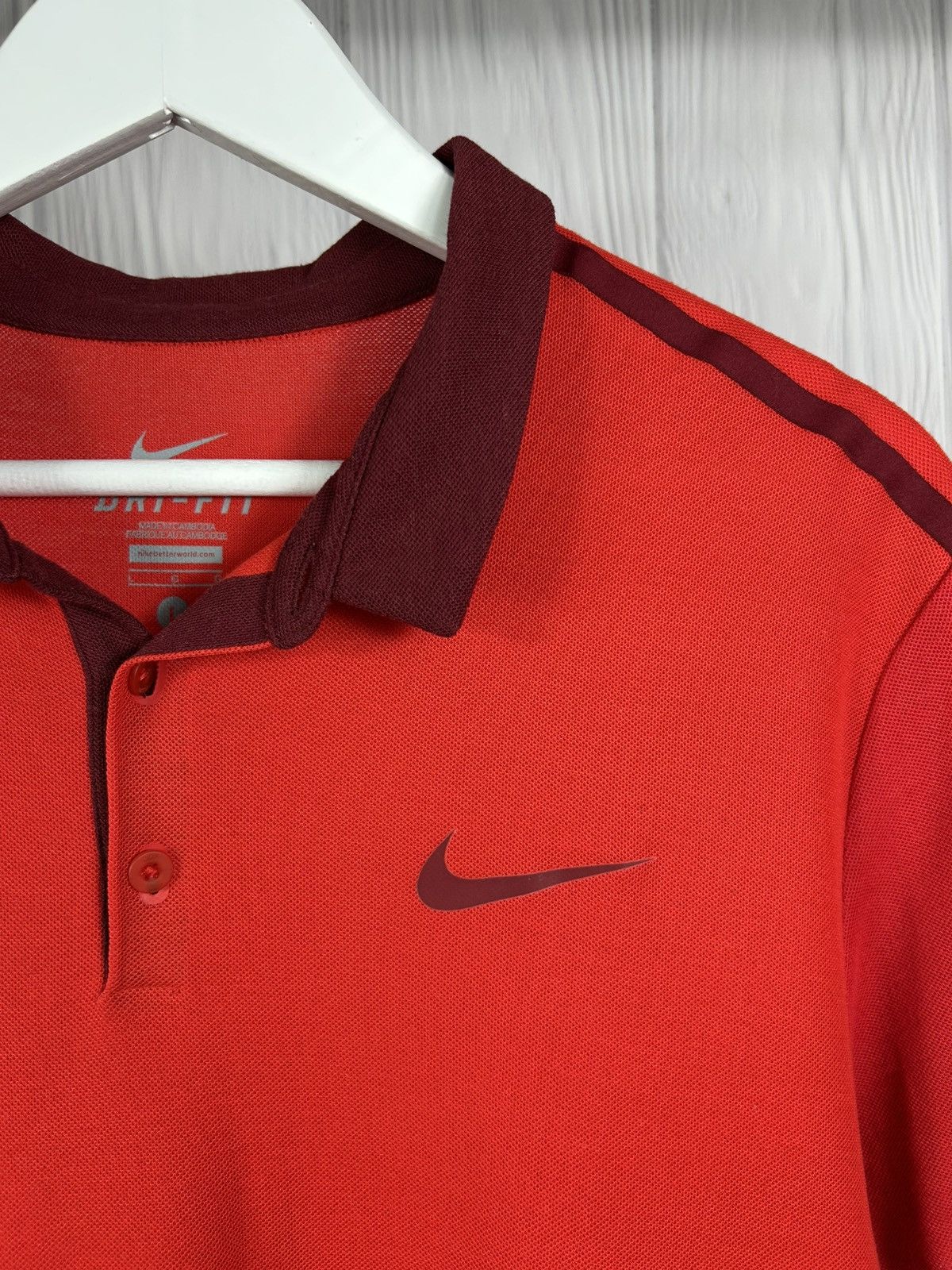 Nike Nike Roger Federer RF2014 Shanghai Basel ATP Finals Polo L Size US L / EU 52-54 / 3 - 7 Thumbnail