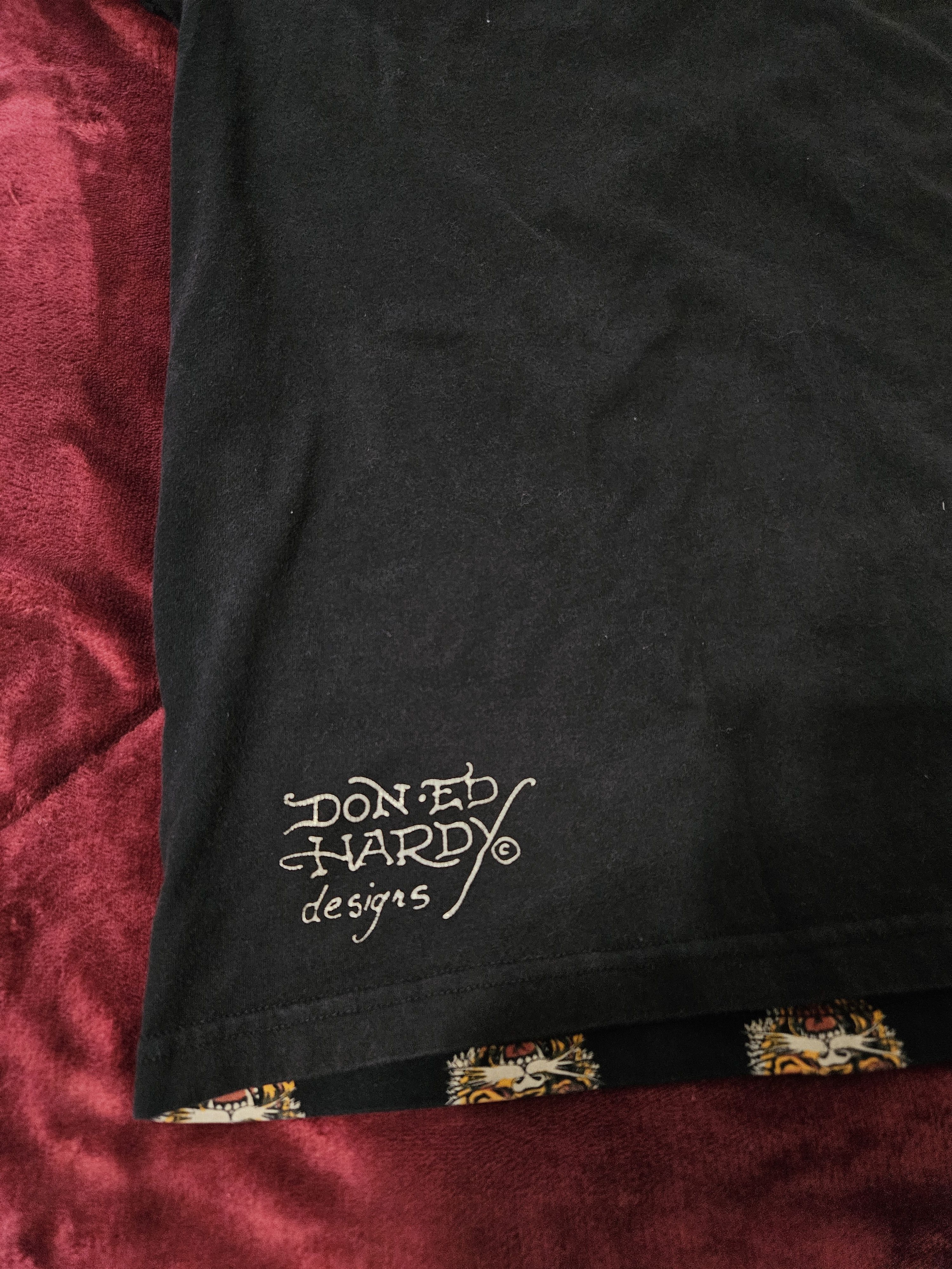 Ed Hardy VTG Ed Hardy Christian Audigier Men L Tiger Print All Over Size US M / EU 48-50 / 2 - 5 Thumbnail