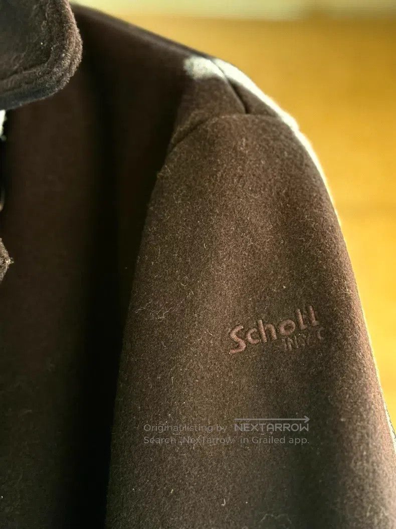 Schott Schott Navy coat Size US L / EU 52-54 / 3 - 8 Thumbnail