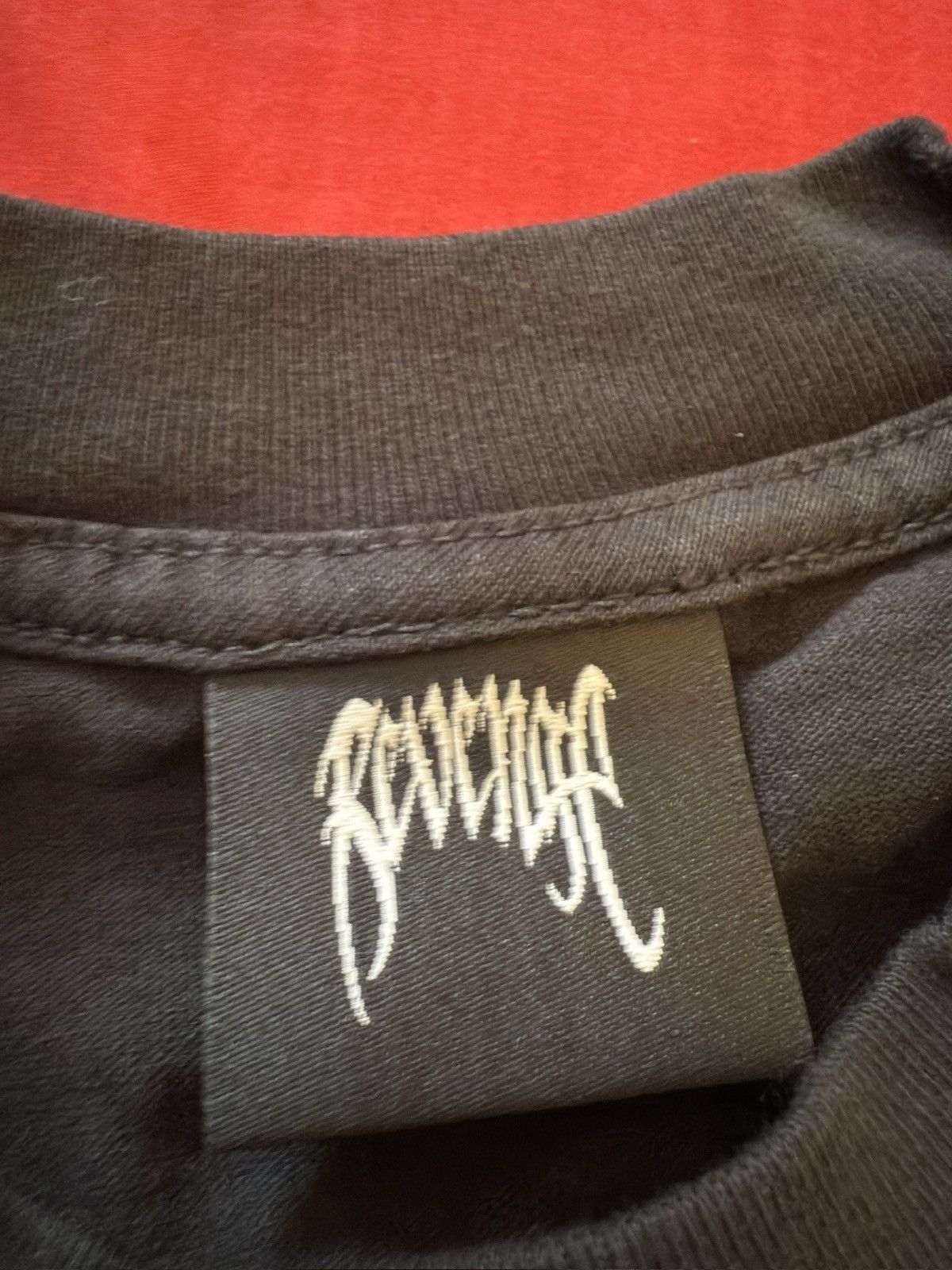 Revenge Revenge x Juice WRLD 999 graphite portrait tee washed black Size US M / EU 48-50 / 2 - 3 Thumbnail