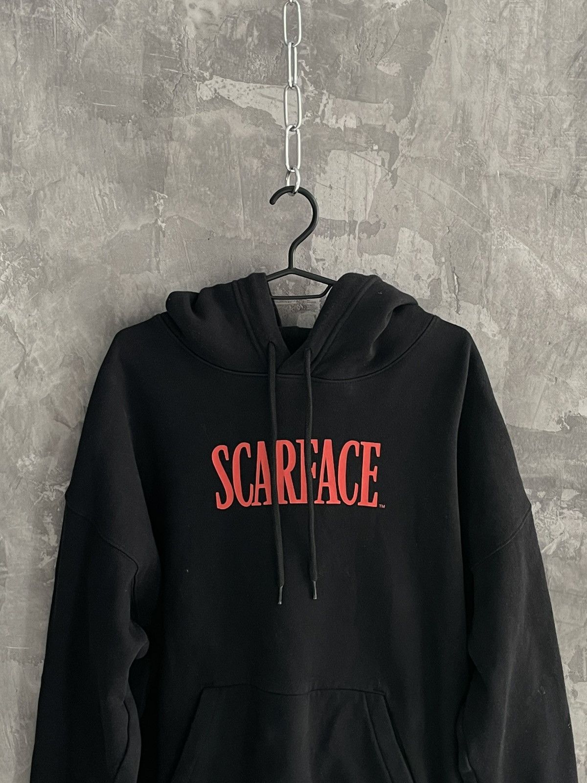 Vintage Vintage Scarface Faded Hoodie Y2K Hype Movie Retro Size US M / EU 48-50 / 2 - 3 Thumbnail
