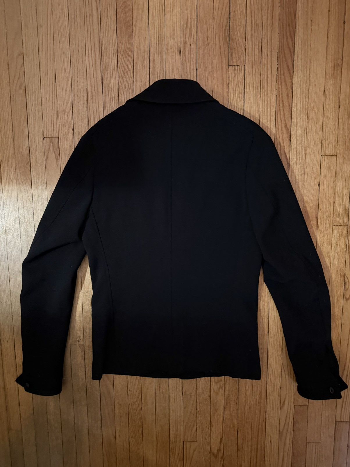 Carol Christian Poell CCP 96AW Black Wool Jacket Size US S / EU 44-46 / 1 - 2 Thumbnail