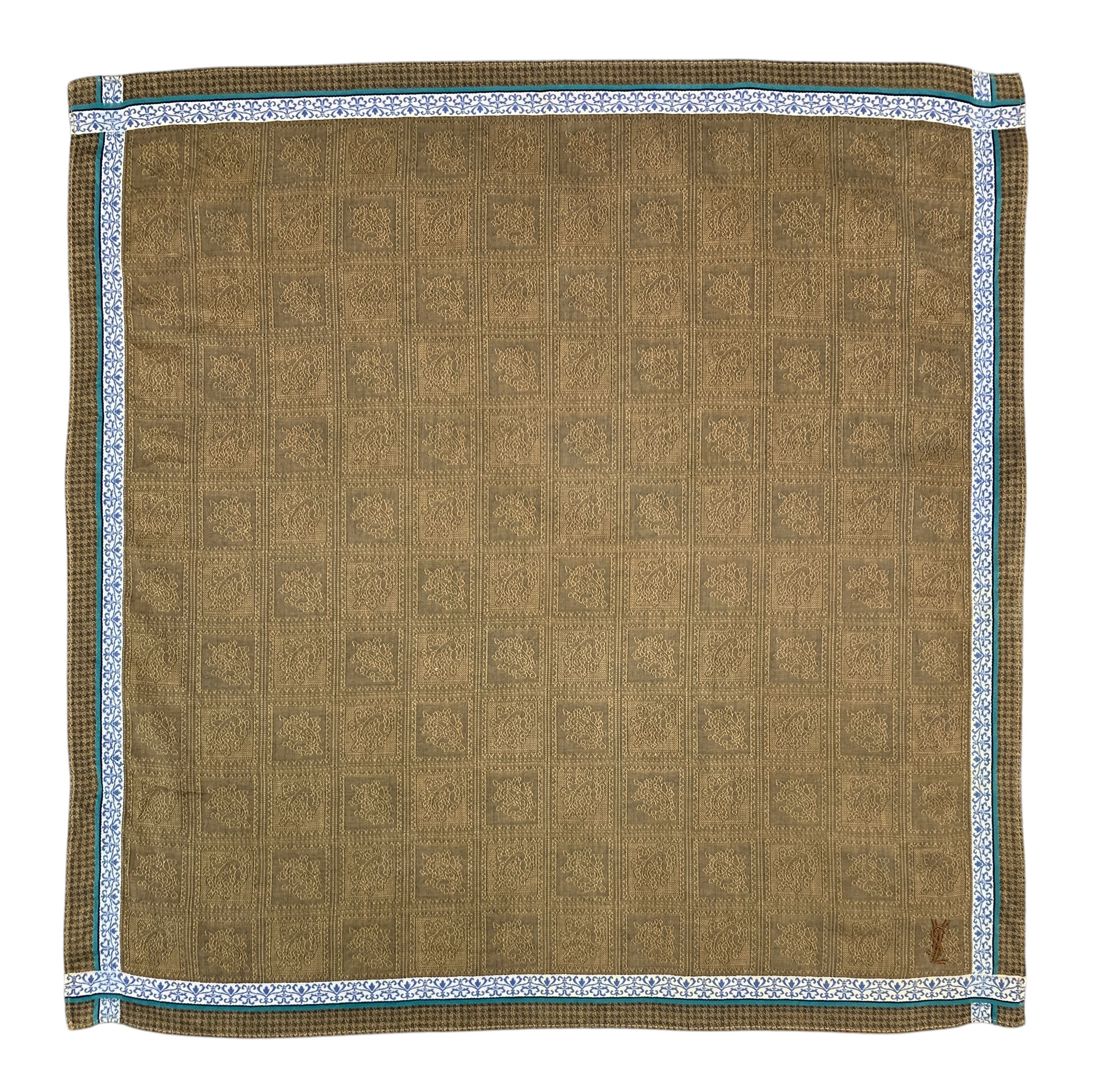 Vintage × Yves Saint Laurent Vintage Yves Saint Laurent Neckerchief/Handkerchief - HKA930 Size ONE SIZE - 2 Thumbnail