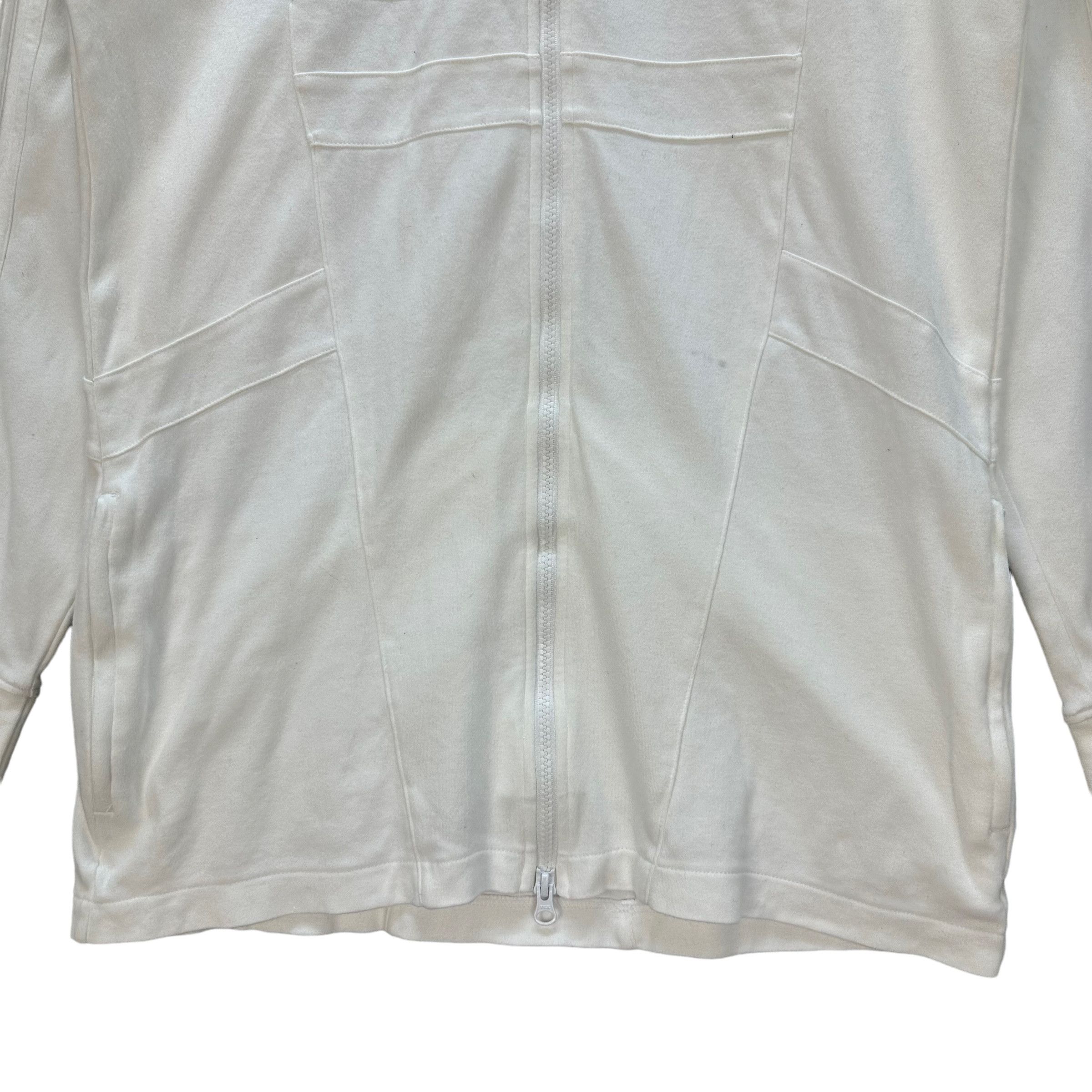 Adidas ADIDAS WHITE BOMBER SWEATER #9081-55 Size US L / EU 52-54 / 3 - 4 Thumbnail