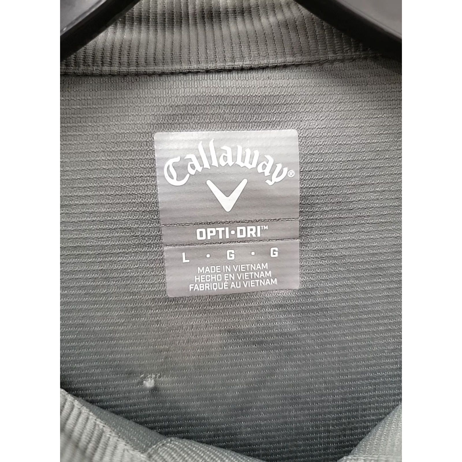 Callaway Callaway Polo Shirt Gray Short Sleeve Mens L NWT Opti Dri Golf Polo Shirt Size US L / EU 52-54 / 3 - 2 Thumbnail