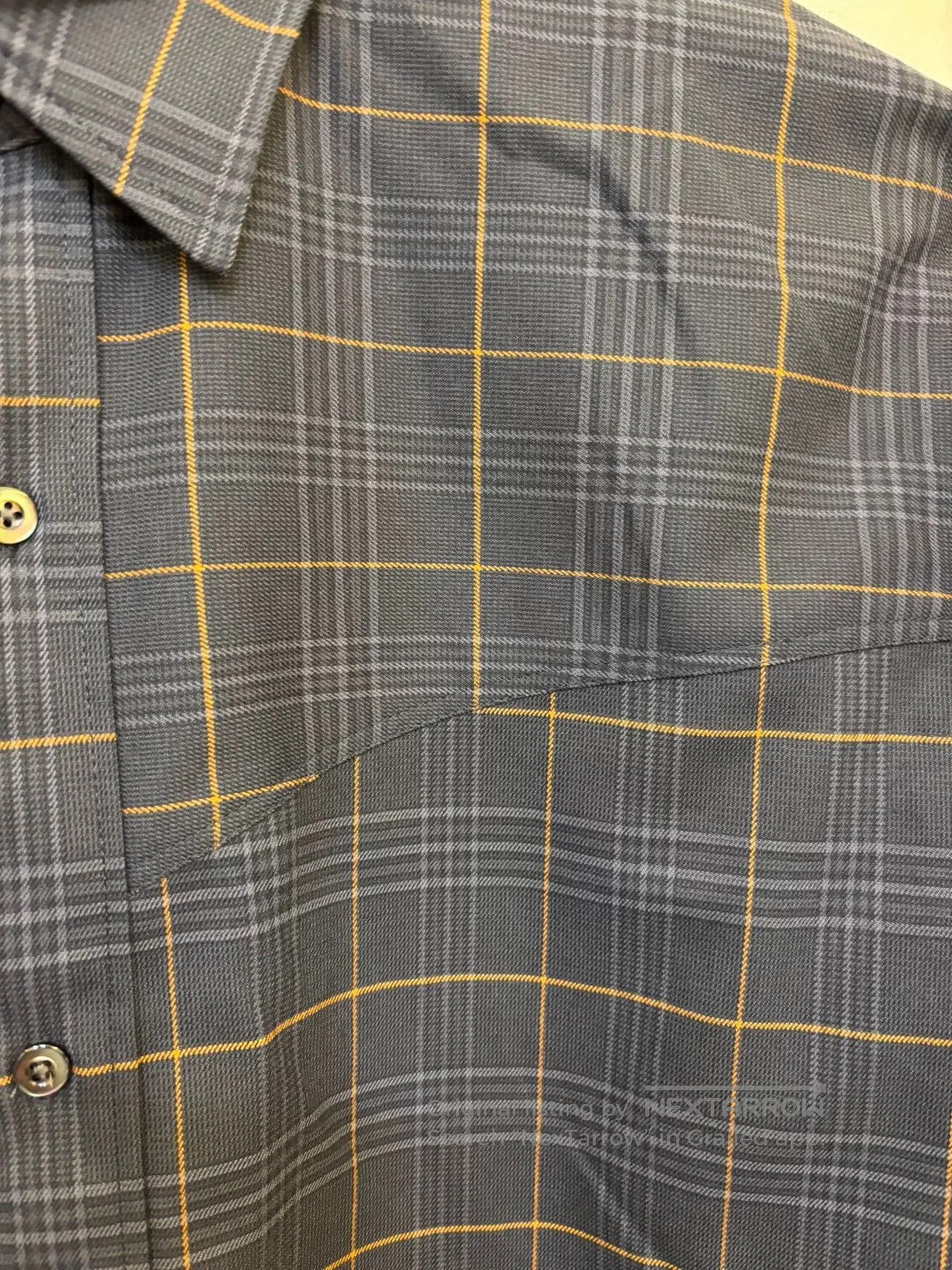Japanese Brand estnation Special Cut Plaid Shirt. Size US XL / EU 56 / 4 - 3 Thumbnail