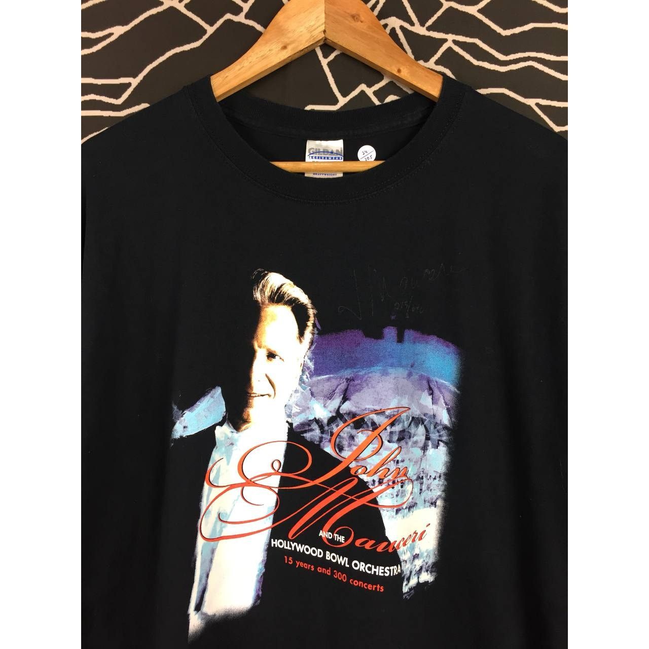 Band Tees × Gildan × Vintage Vtg Y2K John Manceri & The Hollywood Bowl Orchestra Tee Size US XL / EU 56 / 4 - 3 Thumbnail