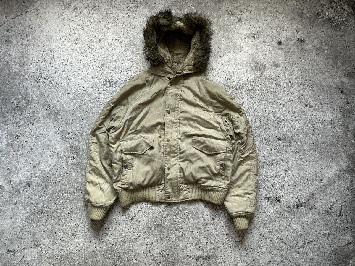 Vintage × Woolrich Woolen Mills Woolrich N-2B Bomber jacket with fur Size US L / EU 52-54 / 3 - 2 Thumbnail
