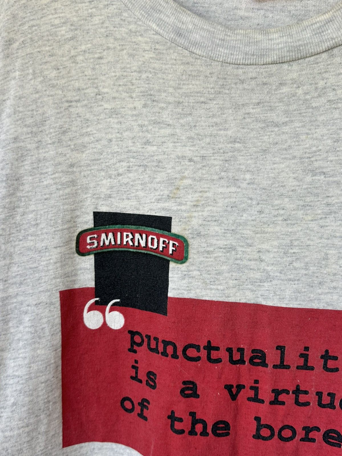 Vintage Vintage Smirnoff Printed Long Sleeve Size US XL / EU 56 / 4 - 9 Thumbnail