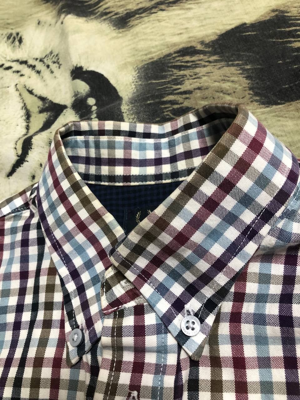 Fred Perry Vintage Fred Perry Checkered Button Up Shirt Size S Size US S / EU 44-46 / 1 - 6 Thumbnail