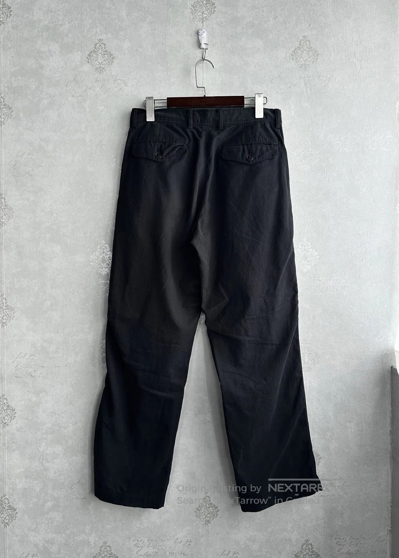 Issey Miyake Issey Miyake sizexl 00s Double-zipper long pants| Size US 40 / EU 56 - 2 Thumbnail
