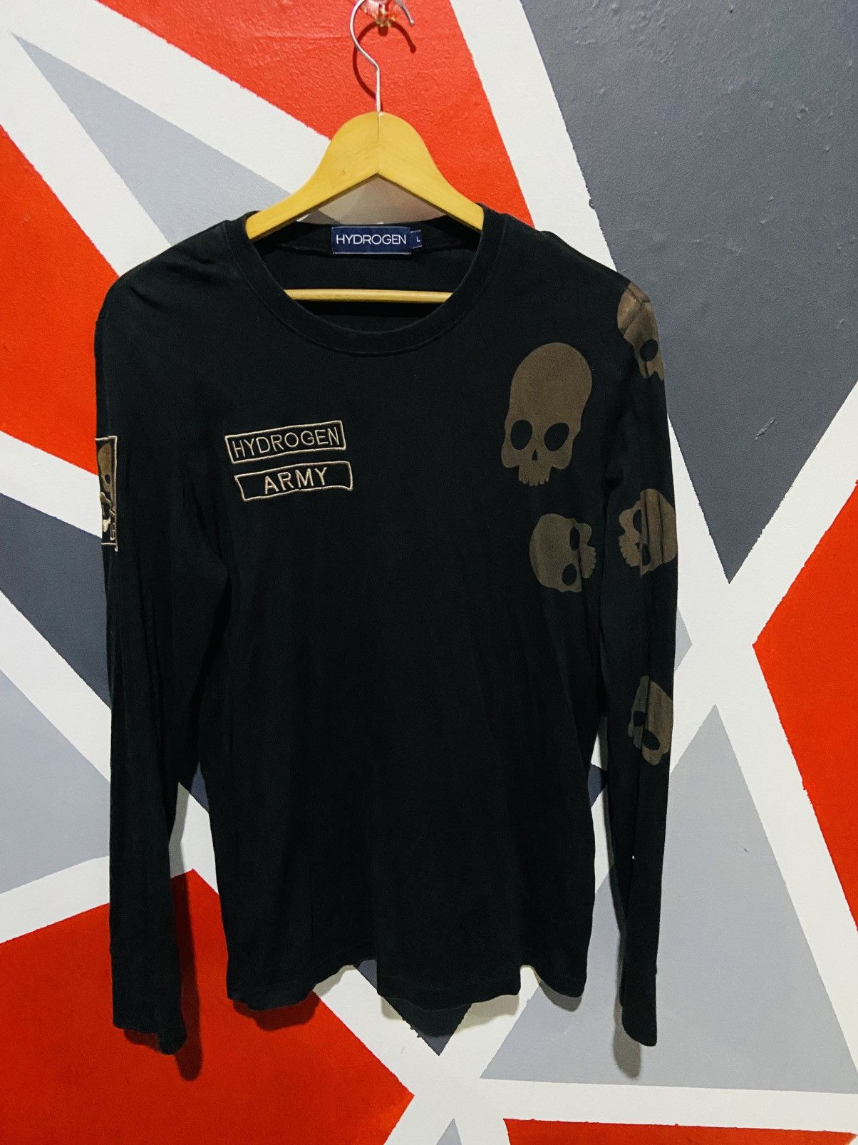 HYDROGEN Hydrogen Army Long sleeve Punk Fashion sportswear Size US M / EU 48-50 / 2 - 1 Thumbnail