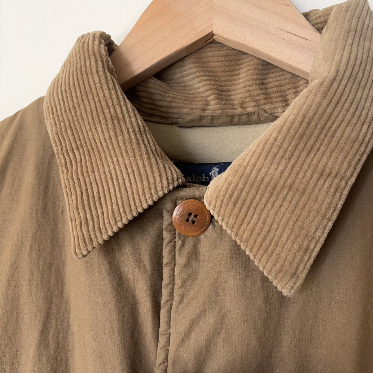 Ralph Lauren Vintage 80s Down Hunting Jacket Insulated Puffer Corduroy Size US M / EU 48-50 / 2 - 5 Thumbnail