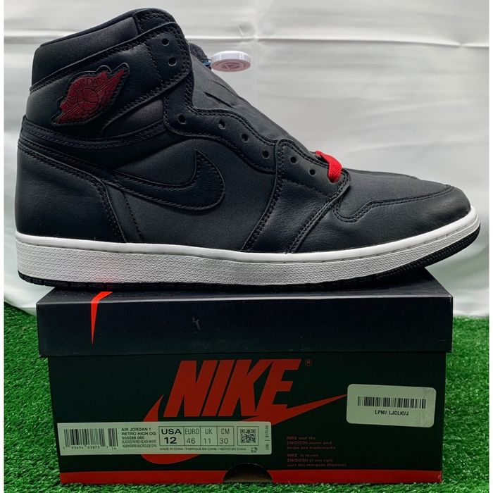 Jordan Brand Air Jordan 1 Retro High Og Black Gym Red 555088-060