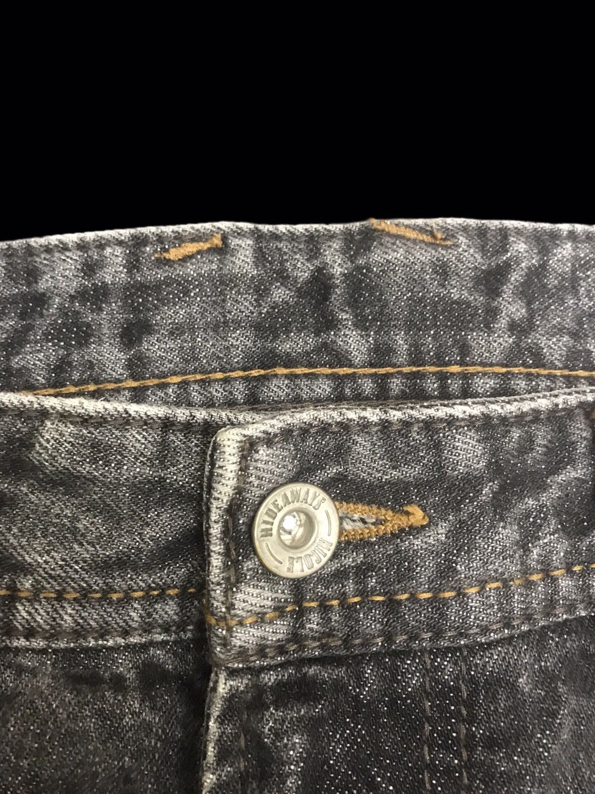 Japanese Brand 💥FLARE💥ARCHIVAL HIDEAWAY NICLE Japan Poem Flare Denim F300 Size US 32 / EU 48 - 10 Thumbnail