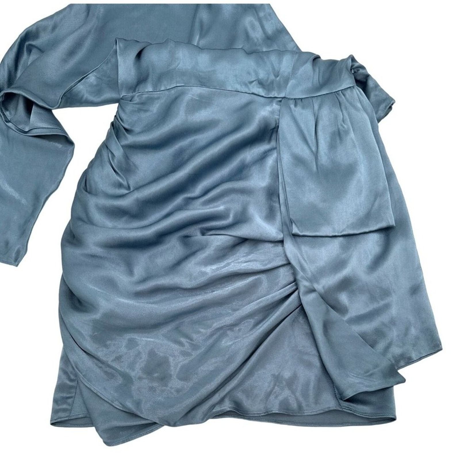 ELLIATT Elliatt Riviera Saronic Asymmetric One Shoulder Blue Small Size S / US 4 / IT 40 - 5 Thumbnail