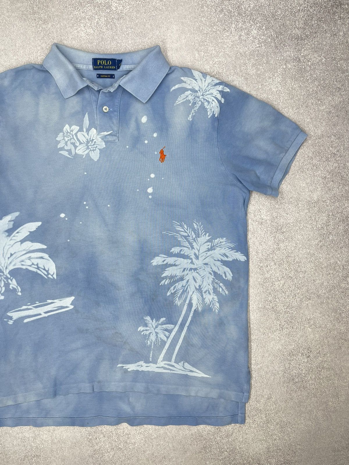 Polo Ralph Lauren Mens Polo Ralph Lauren Palm Beach Full Print Y2K Size L Size US L / EU 52-54 / 3 - 3 Thumbnail