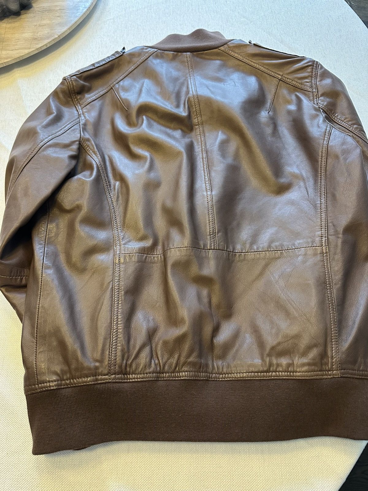 Ted Baker Ted Baker Leather jacket NWOT Size US M / EU 48-50 / 2 - 2 Thumbnail