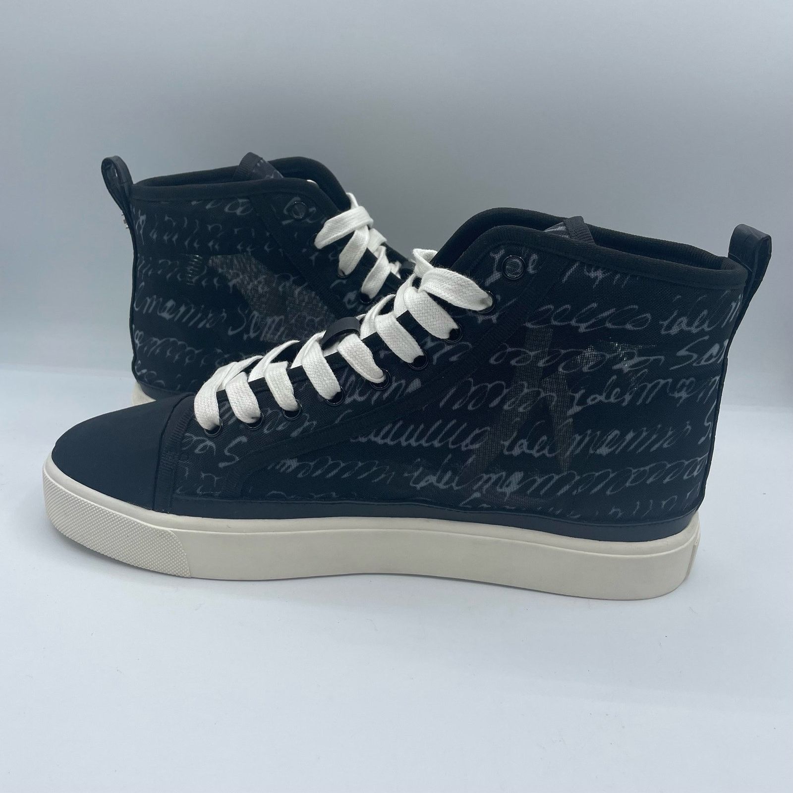 Sam Edelman Sam Edelman Elba Black Swirl White Mesh High Shoes 9.5 Size US 9.5 / IT 39.5 - 6 Thumbnail