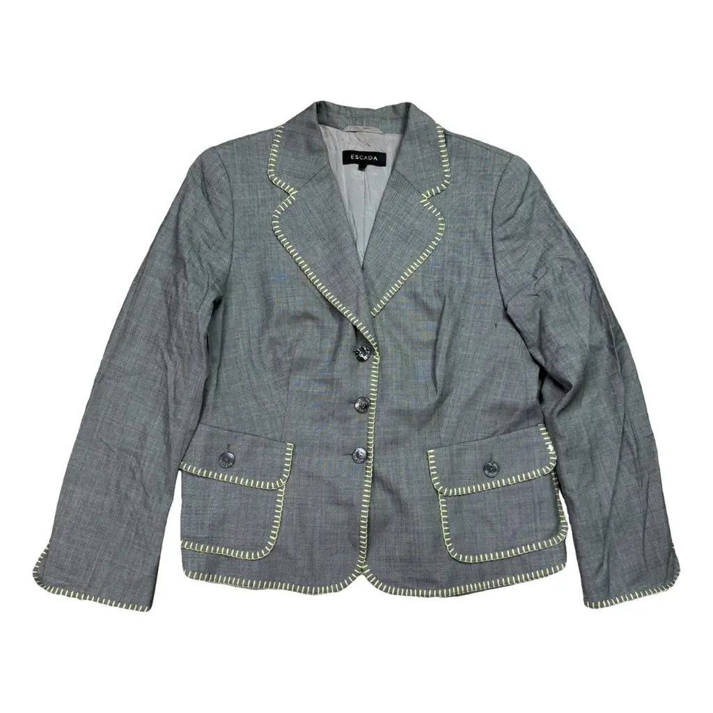 Escada Escada Suit Jacket Size: 44 fit XL Size XL / US 12-14 / IT 48-50 - 1 Thumbnail