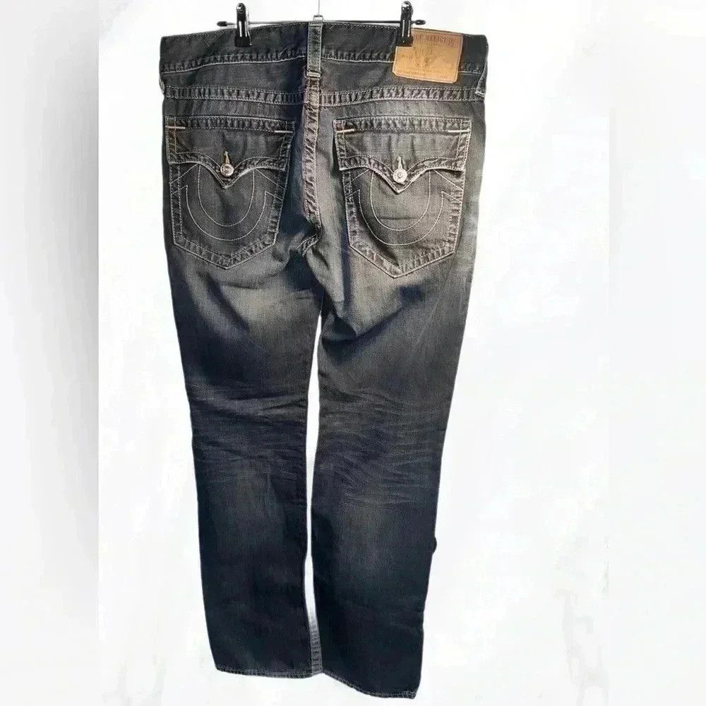 True Religion True religion straight flap earthworm dark wash jean Size US 36 / EU 52 - 3 Thumbnail