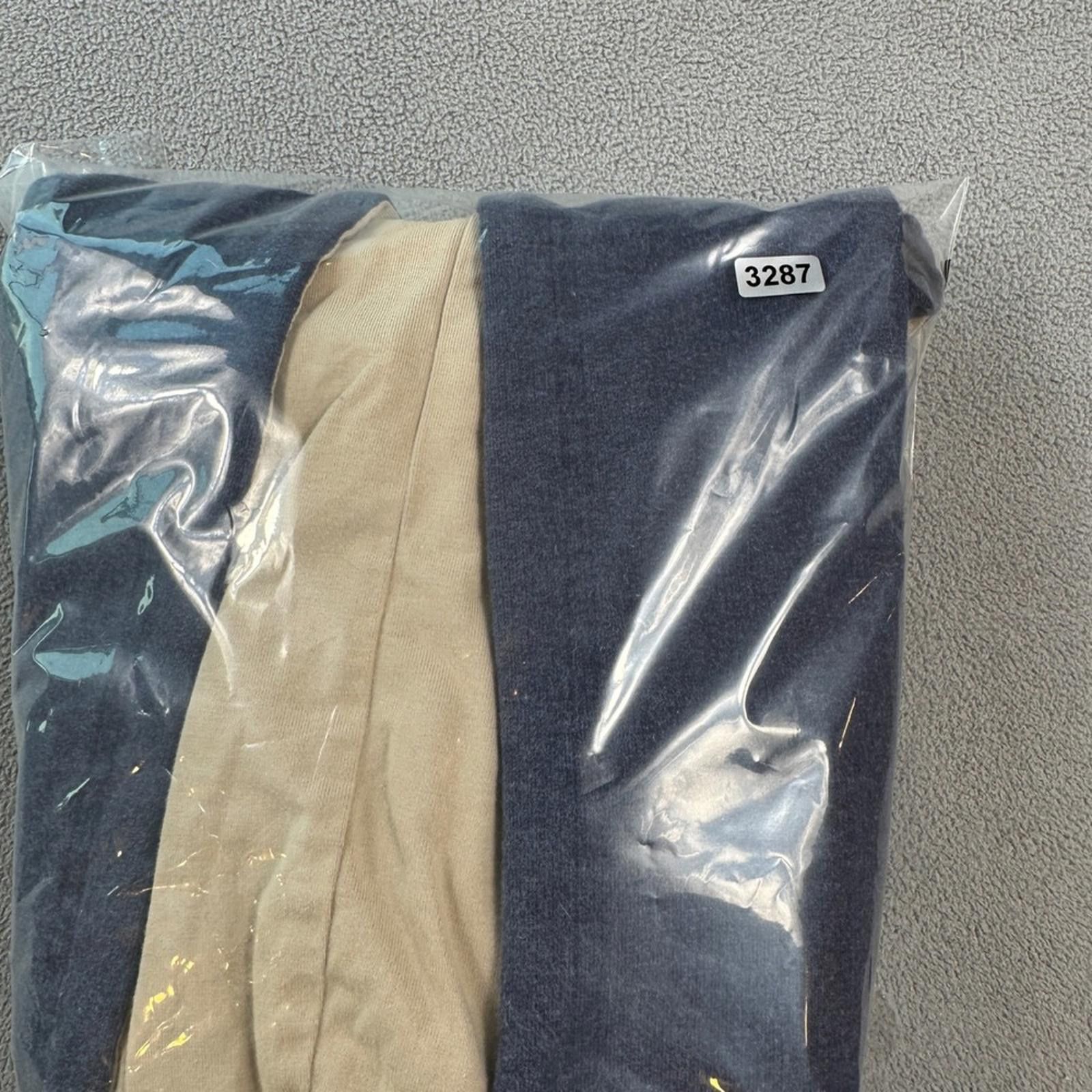 Faconnable Faconnable Mens Zip Up Hoodie Navy Blue w Tan Stripes Size M Size US M / EU 48-50 / 2 - 9 Thumbnail