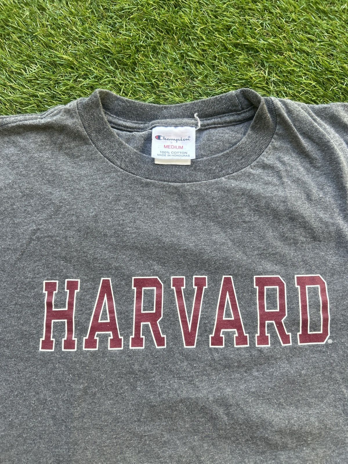 Vintage Vintage Champion Harvard University t shirt Size US M / EU 48-50 / 2 - 2 Thumbnail