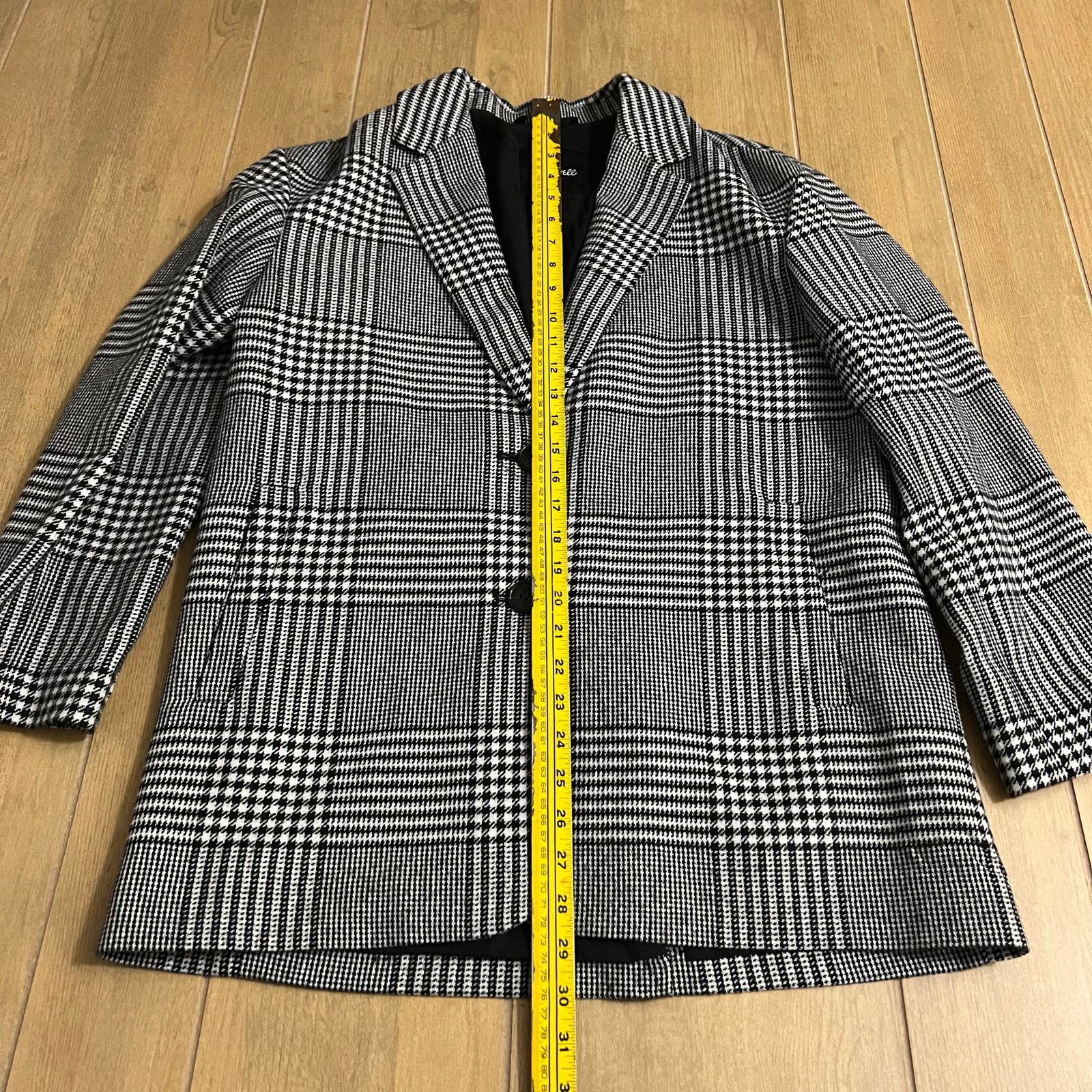 Madewell Madewell Oversized Dorset Blazer Jacket Sz S Wool Blend Size S / US 4 / IT 40 - 7 Thumbnail